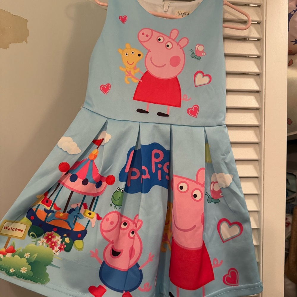 Peppa Pig pleated Party Dress
